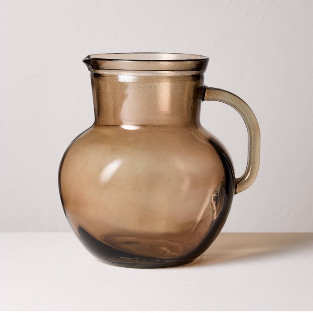 Hearth and Hand Glass pitcher